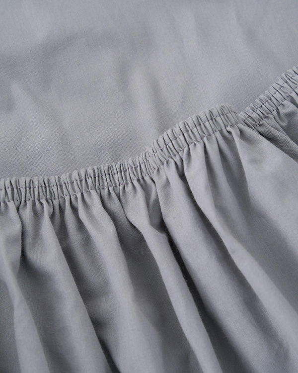 Signature Percale Solid Sheet Set Grey