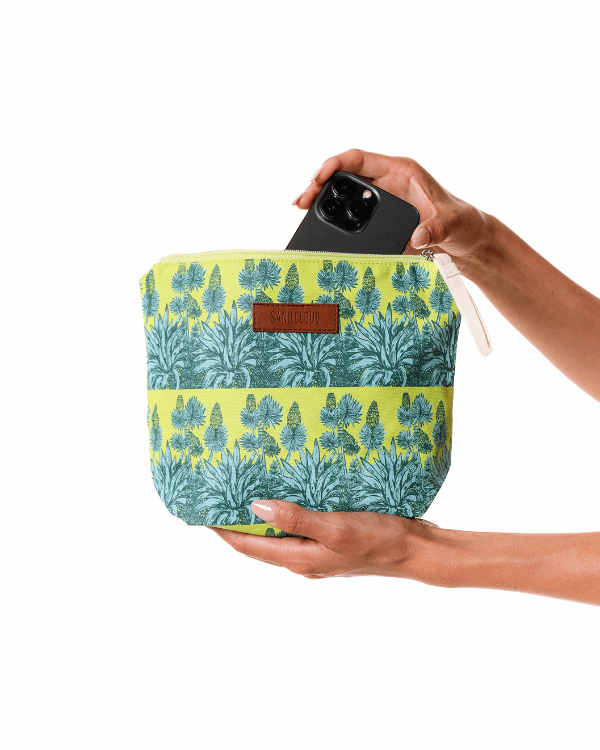 Agave Zipper Pouch
