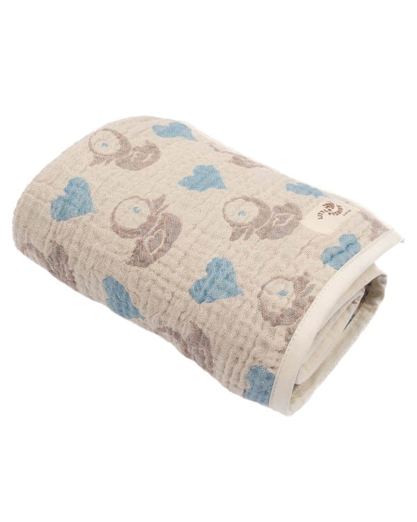 Ducky Gauze Hooded Blanket Single