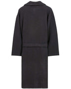 Micro Waffle Robe – Black
