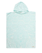 Geo Turtle Hooded Poncho Youth