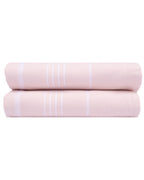 Classic Fringeless XL Bath Bundle – Calcite Pink