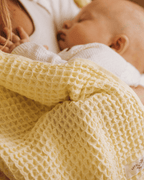Little Fishies Waffle Blanket – Butter
