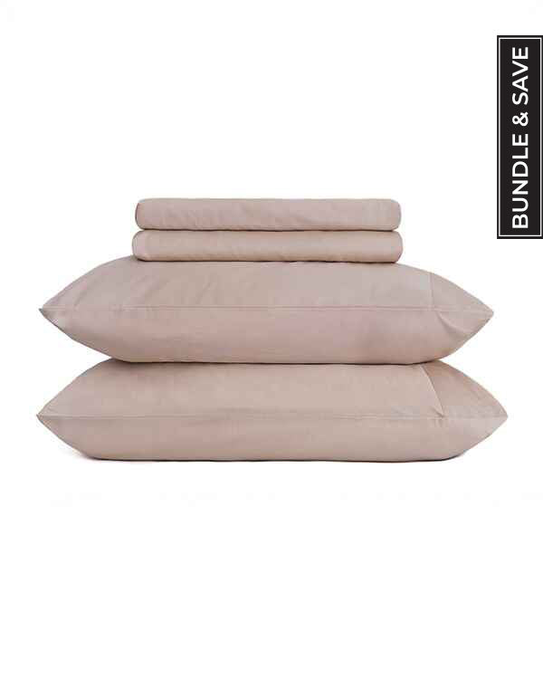 Signature Percale Solid Sheet Set Grey