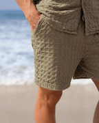 Orb Waffle Short – Olive – Mens