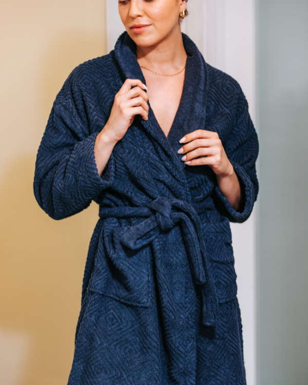 Willow Robe – Deep Ocean