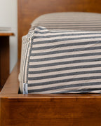 Classic Micro Twill Solid Melange Fitted Sheet Moss