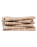 Classic Bath Washcloth Bundle- 6 Pack – Sand