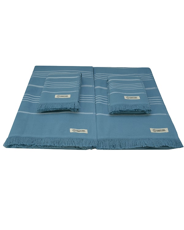 Classic XL Bath Bundle – Slate Blue