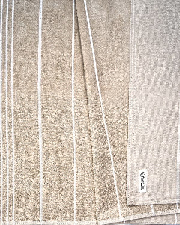 Classic Fringeless XL Bath Bundle – Sand