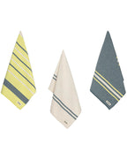 Verbena Waffle Kitchen Towel Bundle – Assorted 3 Pack