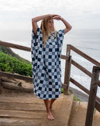 Lemons Hooded Poncho