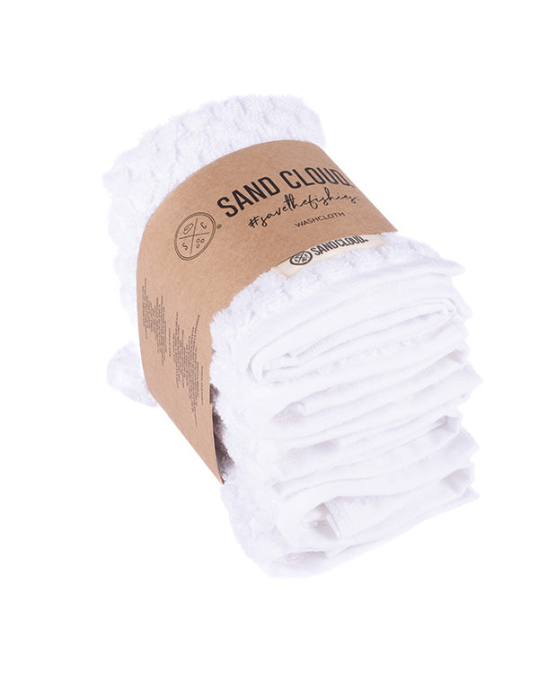 Atom Washcloth Bath Bundle- 6 Pack – Grey