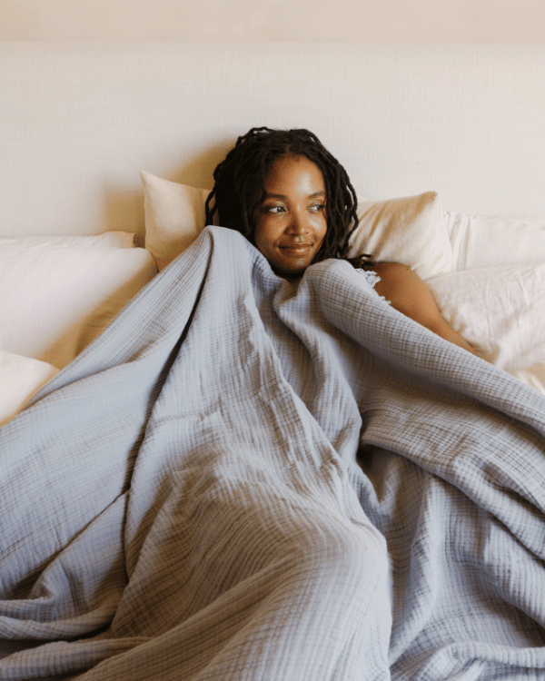 Lara Light Grey – PARTY BLANKET™ – Queen