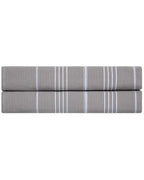 Classic Fringeless XL Bath Bundle – Grey – 2 Pack