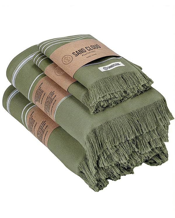 Classic XL Bath Bundle – Hedge Green
