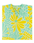 Floral Turtle Cover Up