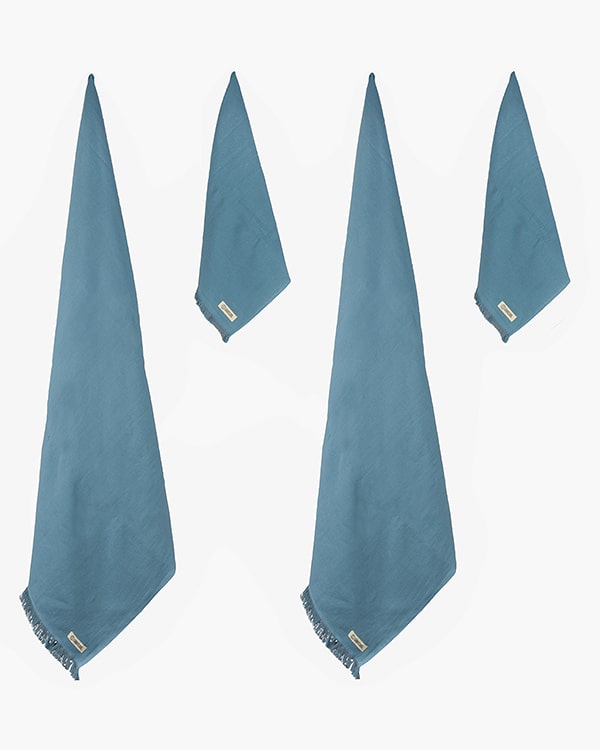 Terra XL Bath Bundle – Slate Blue