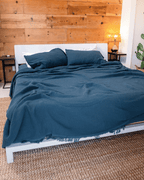 Lara Dark Denim – PARTY BLANKET™ – King