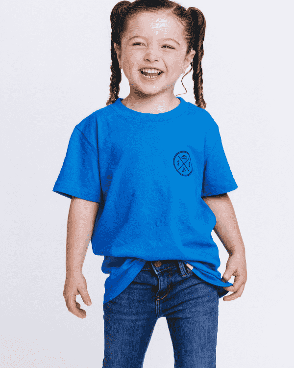 SC Dolphin Kids Tee – Sapphire Blue