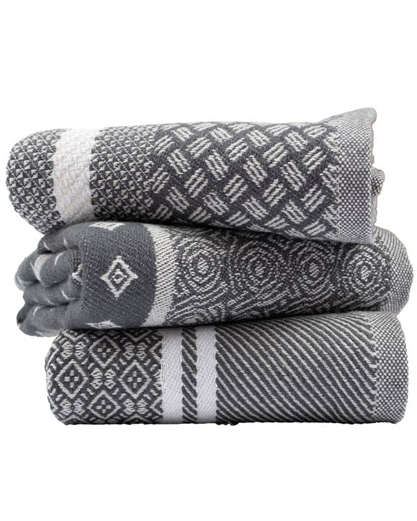 Cyperus Kitchen Towel Bundle Natural – Assorted 3 Pack