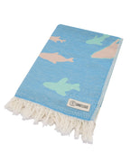 Swirl Shark Kids Towel