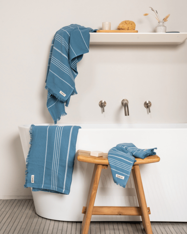 Classic XL Bath Bundle – Slate Blue