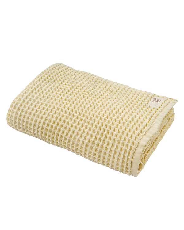 Little Fishies Waffle Blanket – Butter