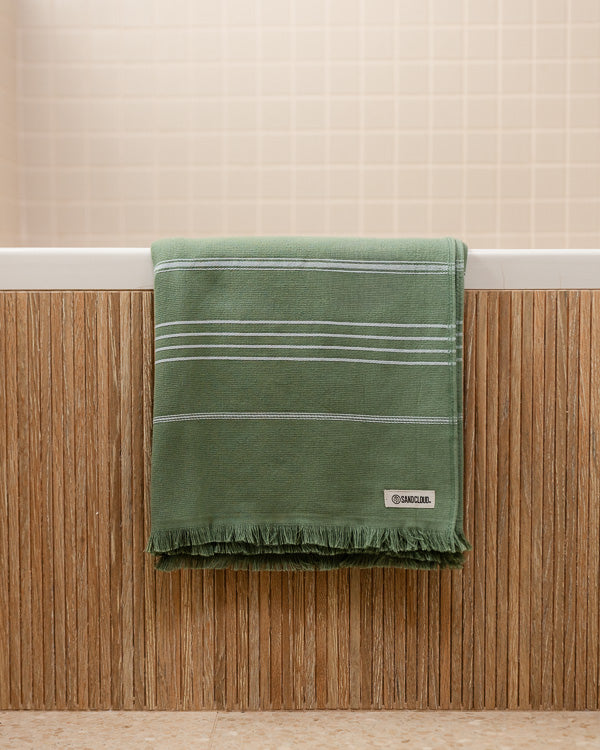 Classic XL Bath Bundle 2 Pack – Hedge Green