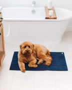 Willow Bath Mat – Deep Ocean