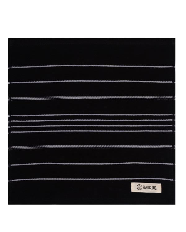 Classic Bath Washcloth Bundle- 6 Pack – Black