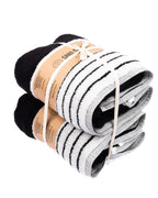 Micro Stripe Bath Bundle – 2 Pack – Black