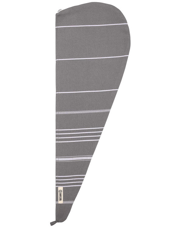 Classic Hair Towel – Grey