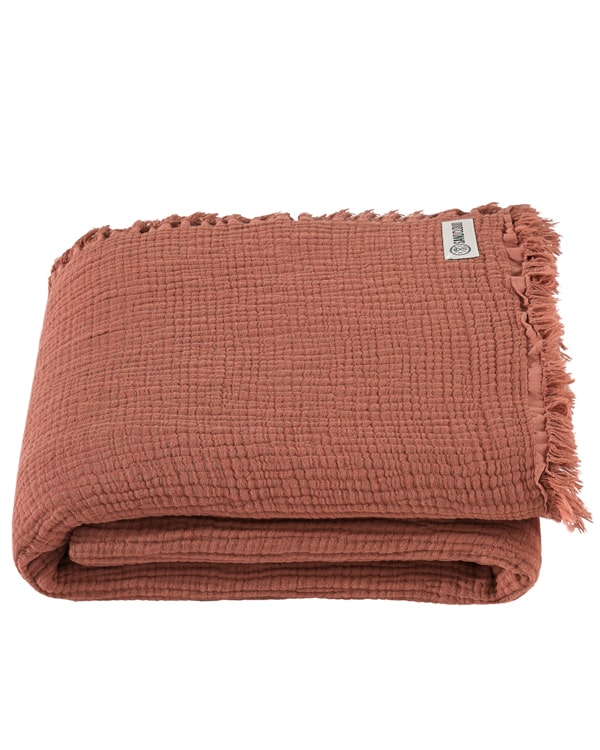 Lara Terracotta – PARTY BLANKET™ – Queen