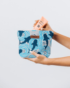 Retro Turtles Zipper Pouch