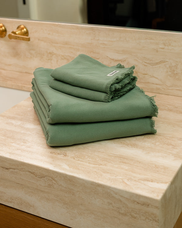 Terra XL Bath Bundle – Hedge Green