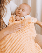 Little Fishies Waffle Blanket – Butter