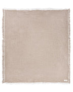 Little Fishies Gauze Receiving Blanket Set – 3 Pack – Natural / Beige / Warm Taupe