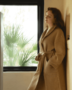 Micro Waffle Robe – Sand
