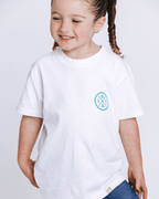 SC Whale Tail Kids Tee – White