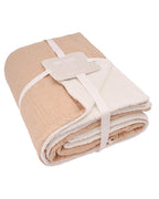 Softy Solid Plush Blanket – Beige