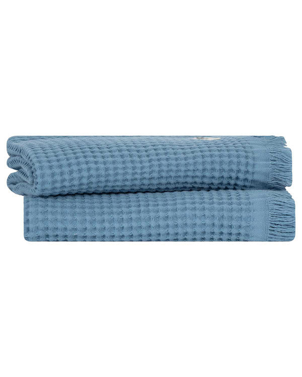 Micro Waffle Hand Bath Bundle – 2 Pack – White