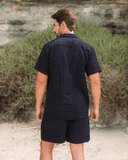 Orb Waffle Short – Black – Mens