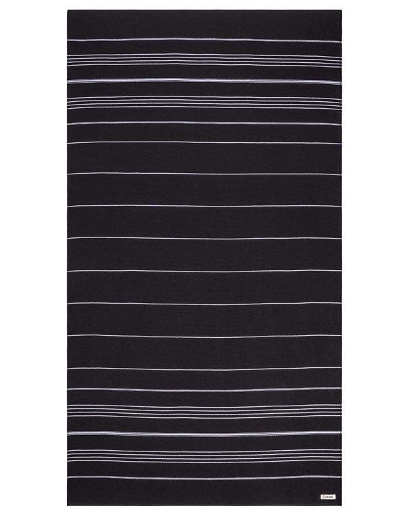 Classic Fringeless XL Bath Bundle – Black – 2 Pack