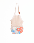 Flower Bunch Printed Net Market Bag