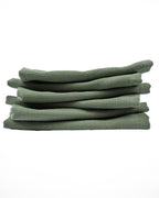 Terra Bath Washcloth Bundle 6 Pack – Hedge Green