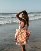 Polka Dot Beach Tote