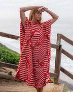 Lemons Hooded Poncho